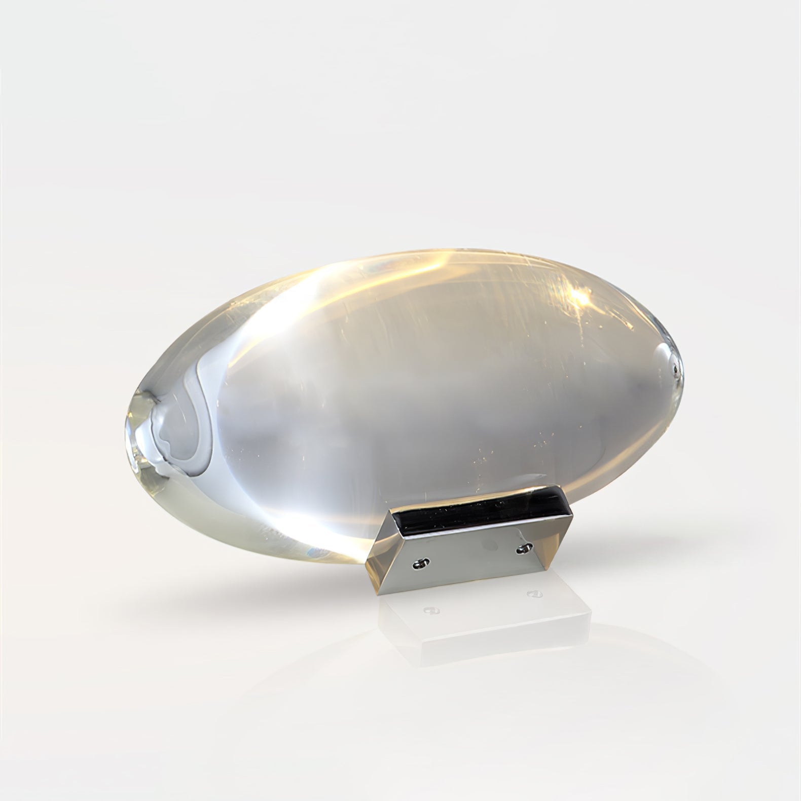 Design Tafellamp met Kristal Lens – Sfeervolle Oogprojectie & LED Lichtstanden