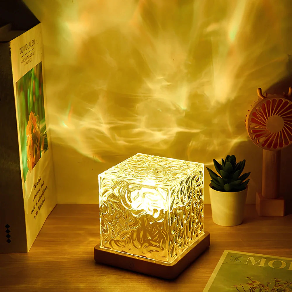 Cubo – Kubus Lamp met Prismatisch Licht
