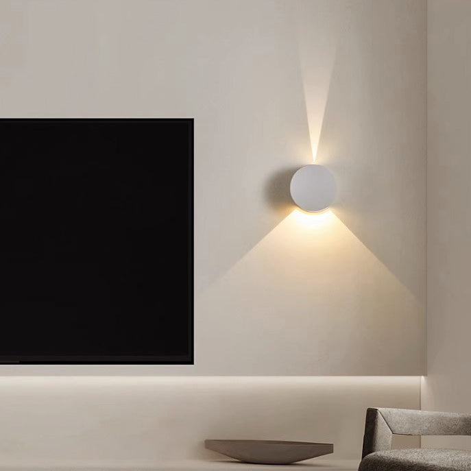 Minimalistische Aluminium LED Wandlamp