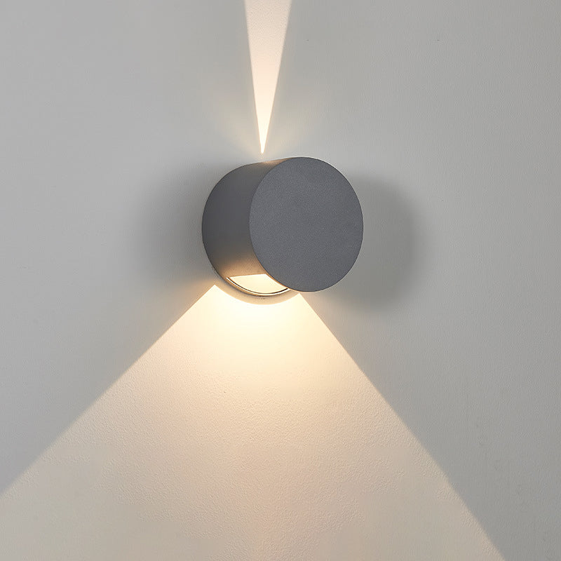 Minimalistische Aluminium LED Wandlamp