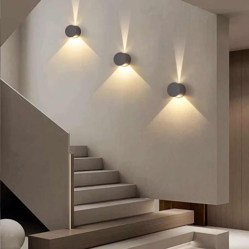 Minimalistische Aluminium LED Wandlamp