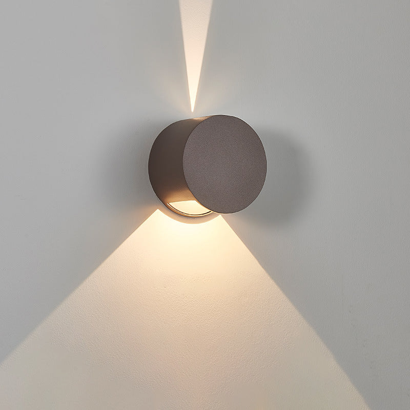 Minimalistische Aluminium LED Wandlamp