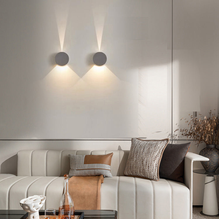 Minimalistische Aluminium LED Wandlamp