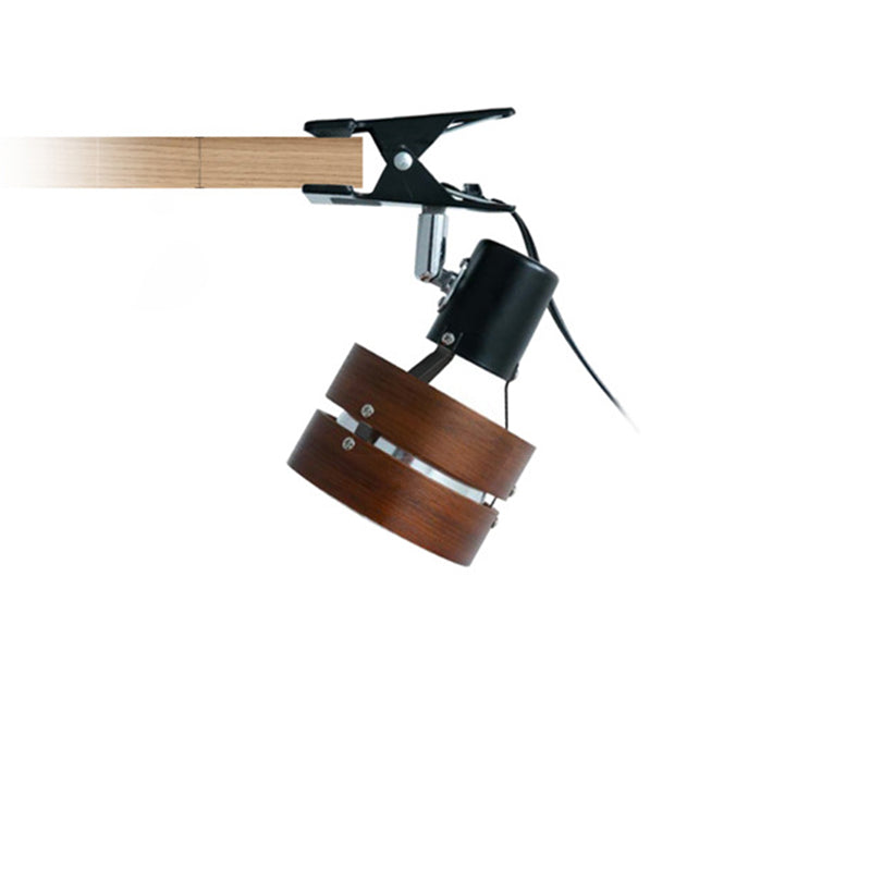 Japanse Wandlamp van Hout, IJzer en Acryl – Naturel of Walnoot