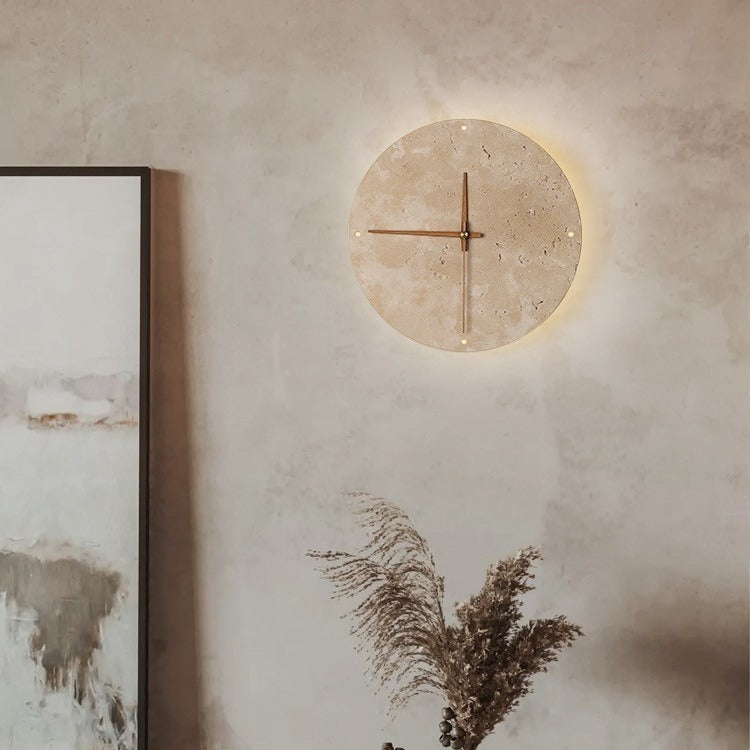 Minimalistische Wandlamp met Klok Design – LED 18W/24W