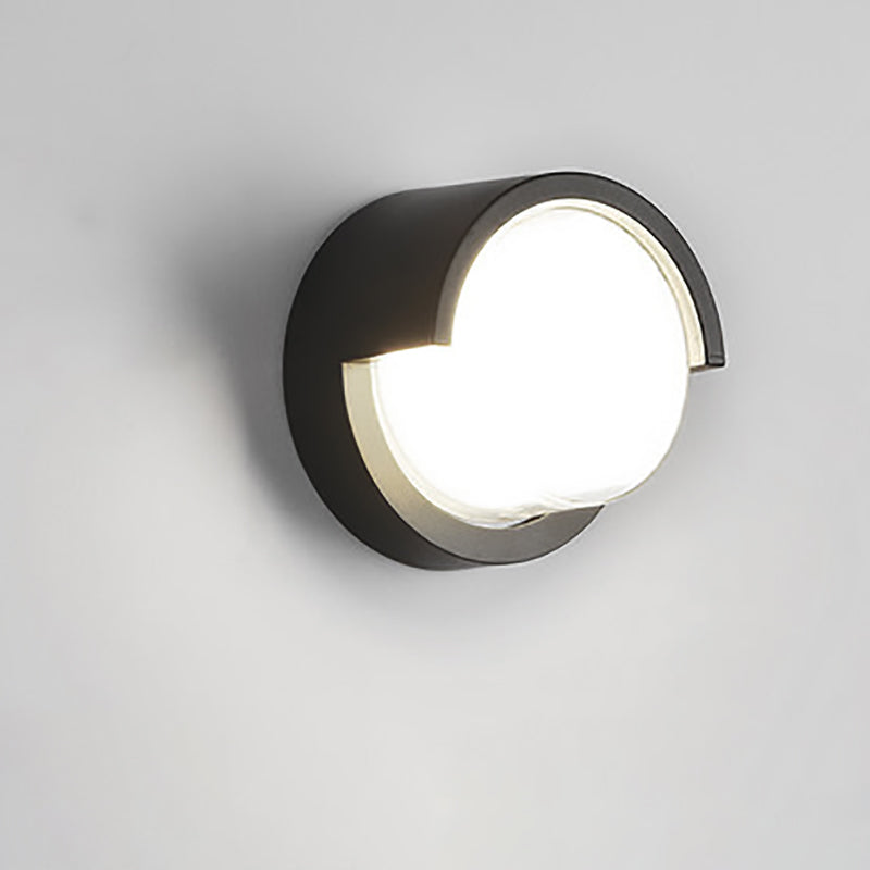 Minimalistische Buiten LED Wandlamp – Rond of Vierkant, Klein of Groot