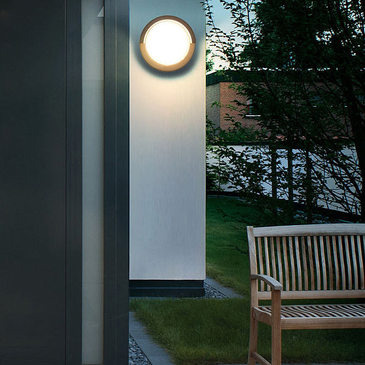 Minimalistische Buiten LED Wandlamp – Rond of Vierkant, Klein of Groot