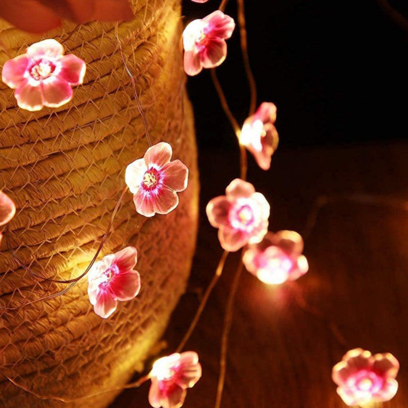 Roze LED Decoratieve Lichtslinger – Creatief – 4.5 V (30 LED’s)