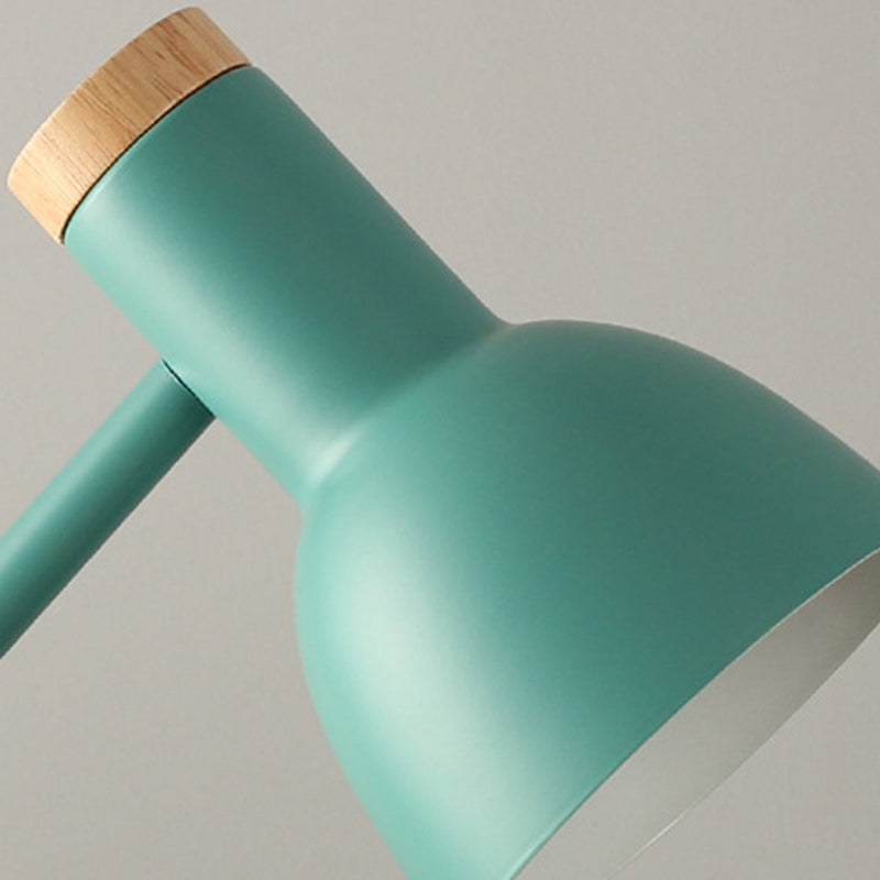 Nordic Tafellamp van IJzer en Massief Hout – Meerdere Kleuren