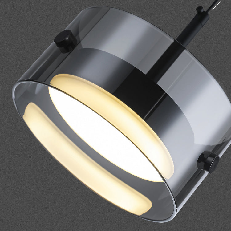 Minimalistische Hanglamp – Smoke Gray – LED 12W (1200lm)