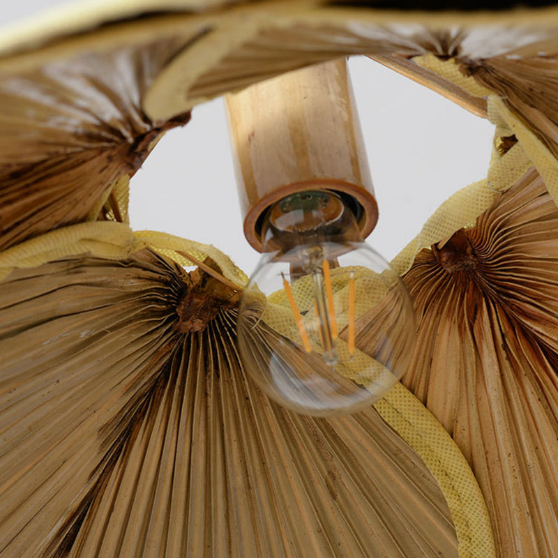 Rustieke Bamboe Houten Hanglamp – Handgemaakt Design – 60 cm