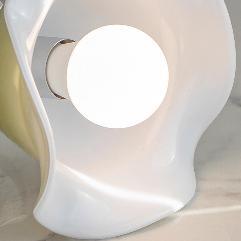 Franse Semi-Flush Plafondlamp met Groene Glazen Kap voor Slaapkamer en Woonkamer