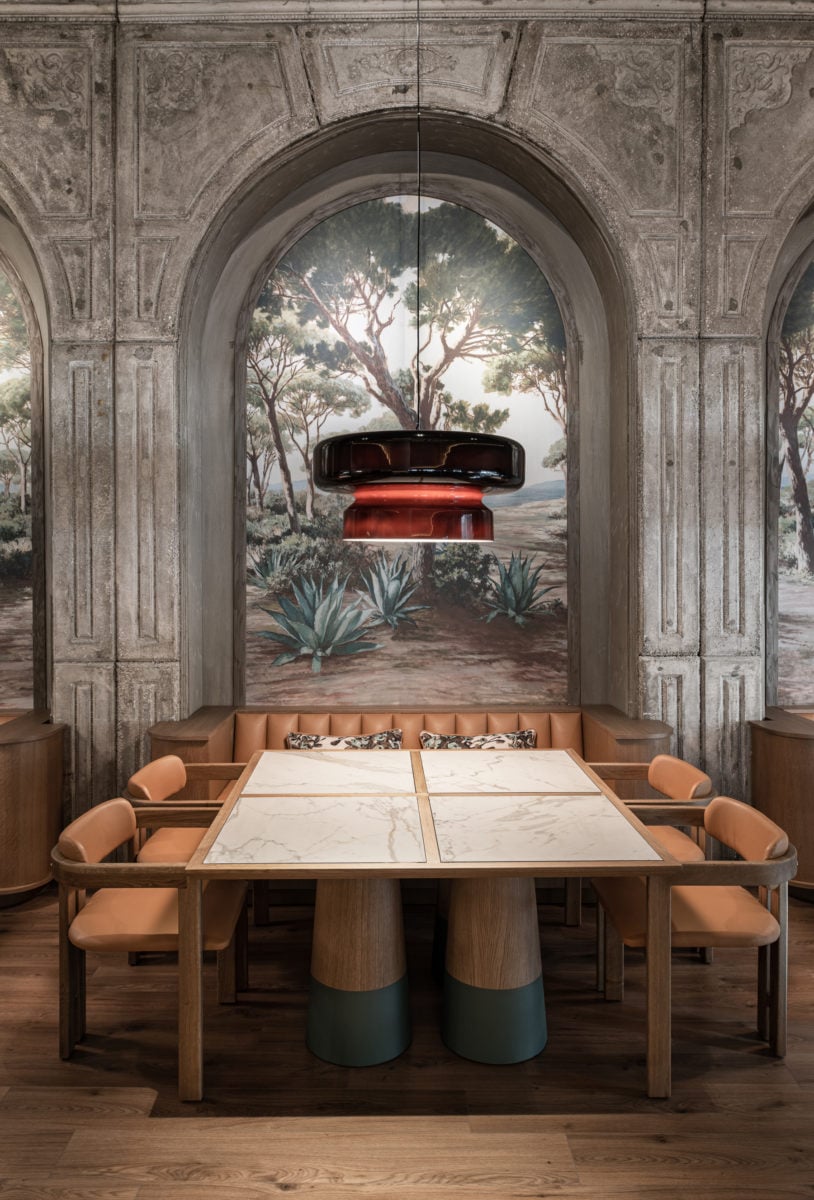 Retro LED Hanglamp van Glas & Metaal