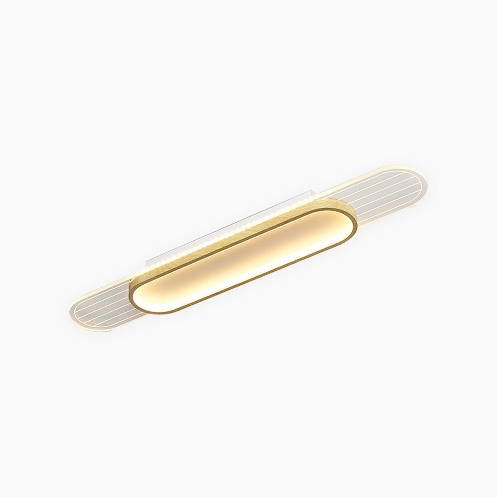 Moderne elegant oval taklampe