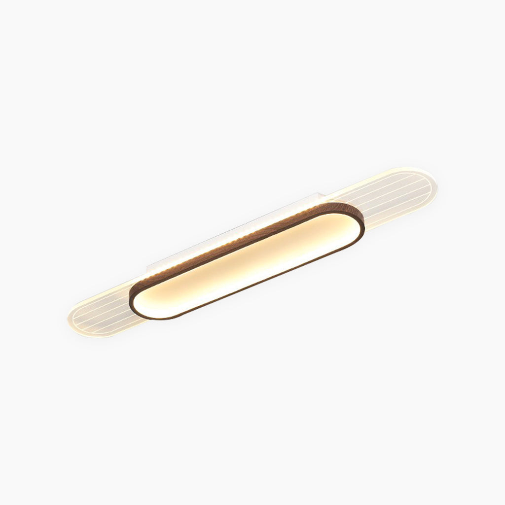 Moderne elegant oval taklampe