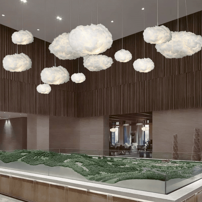 Wolken Hanglamp van Katoen met Winters Design