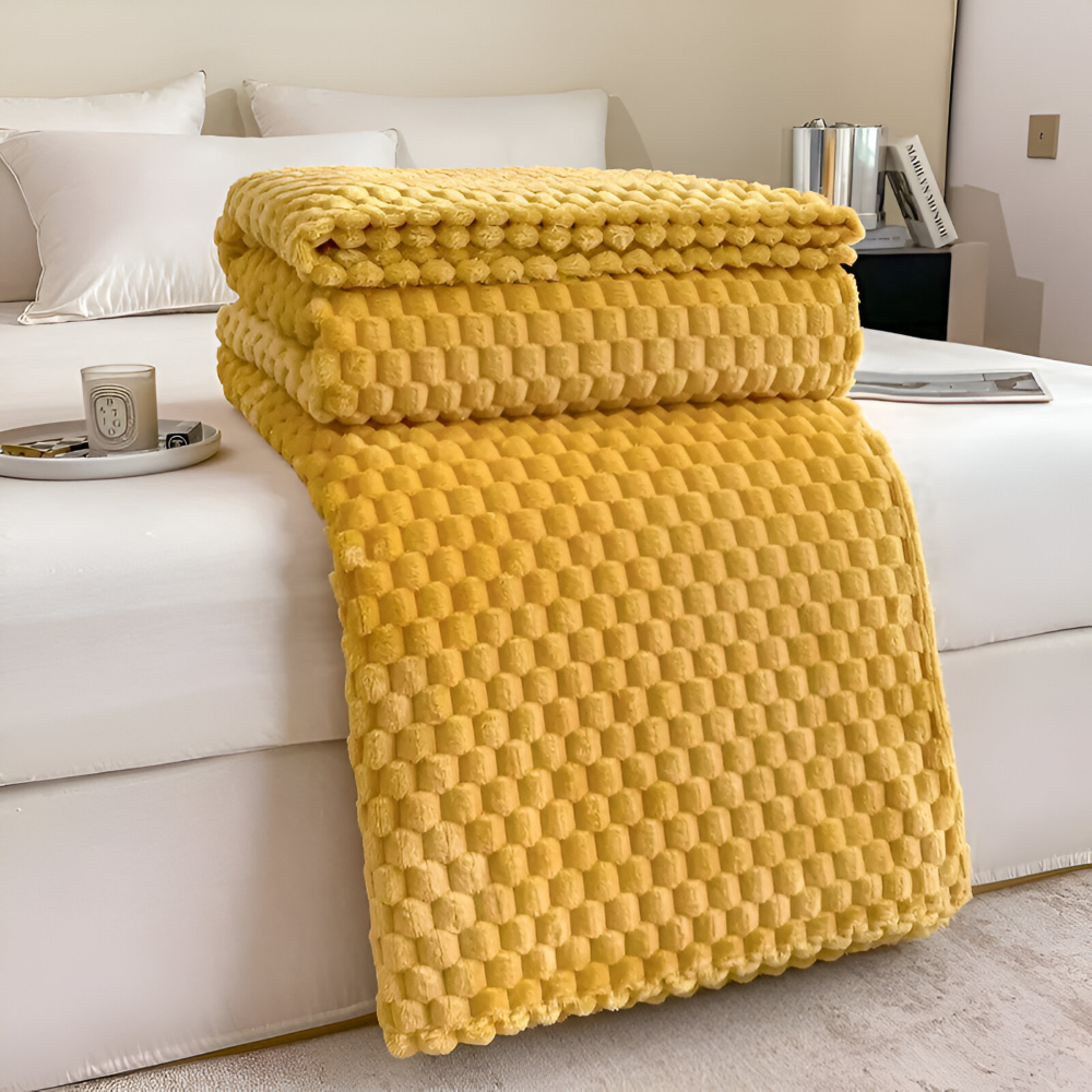 Luxe Pluche Fleece Deken – Ultiem Comfort
