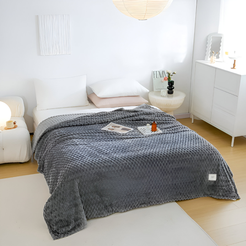 Luxe Pluche Fleece Deken – Ultiem Comfort