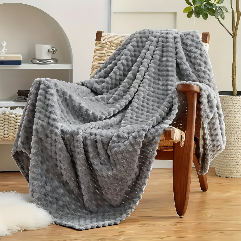 Luxe Pluche Fleece Deken – Ultiem Comfort