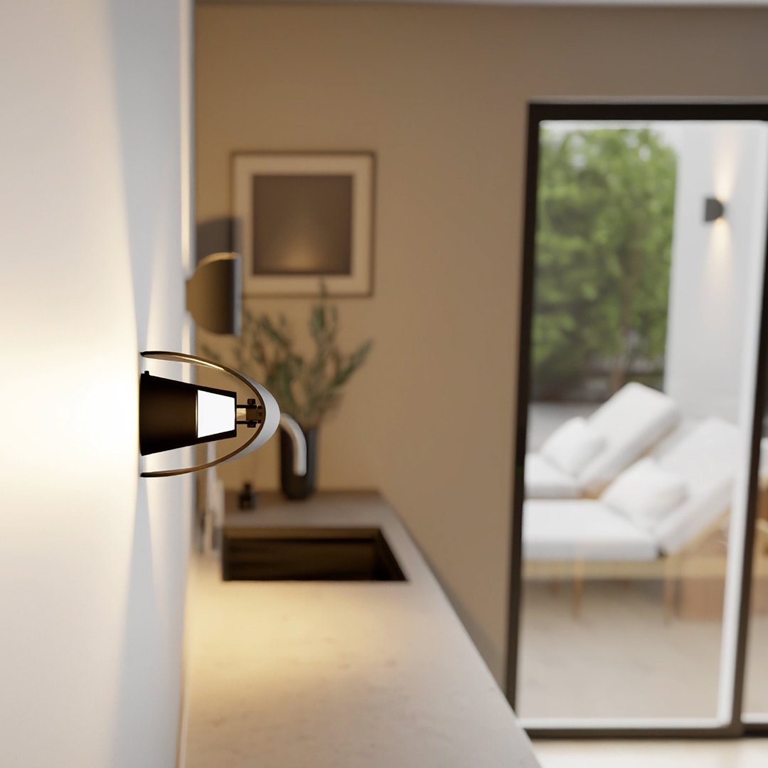 Leif - Draaibare LED Wandlamp | Flexibele Verlichting voor Binnen & Buiten IP65