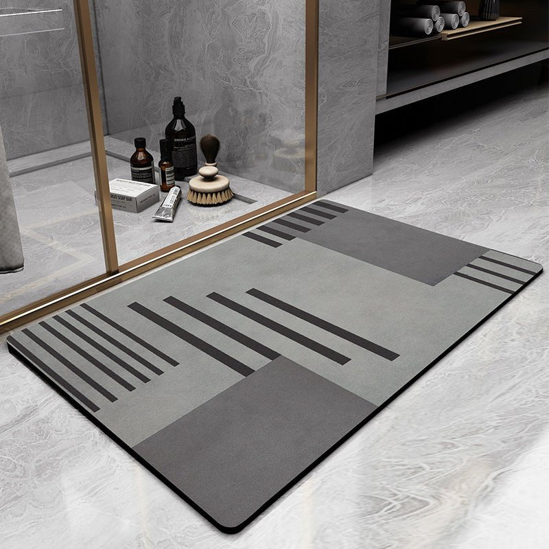 Sneldrogende Antislip Badmat | Zachte Absorberende Microvezel Badkamermat