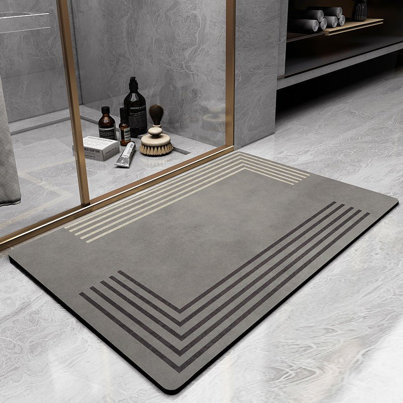 Sneldrogende Antislip Badmat | Zachte Absorberende Microvezel Badkamermat