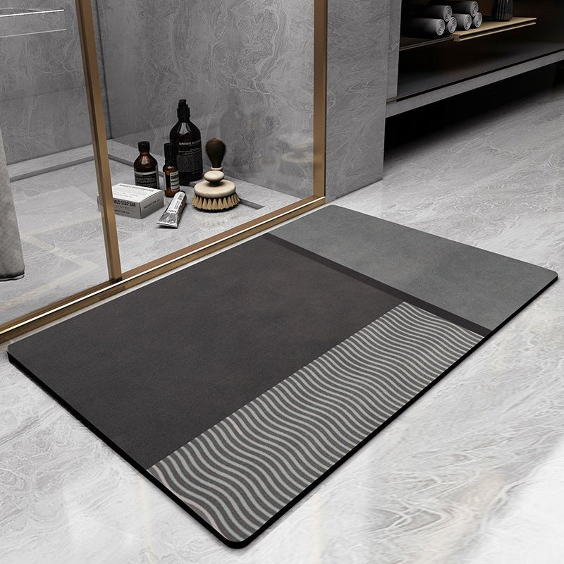 Sneldrogende Antislip Badmat | Zachte Absorberende Microvezel Badkamermat