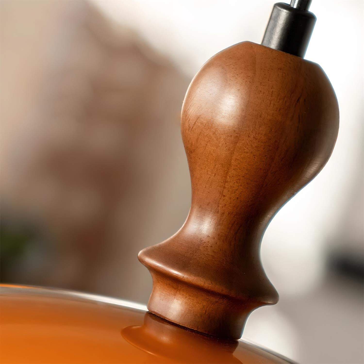 Hanglamp van Walnoothout & Acryl – Klassiek & Modern