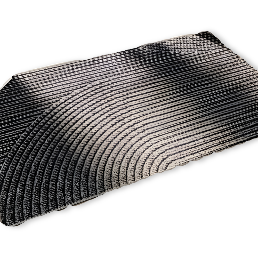 Geometrische PVC Deurmat Antislip Design