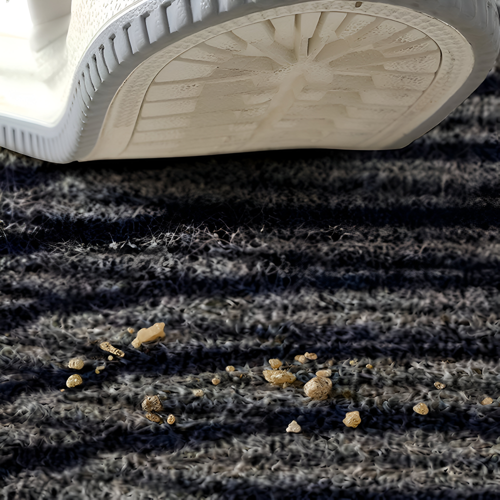 Geometrische PVC Deurmat Antislip Design