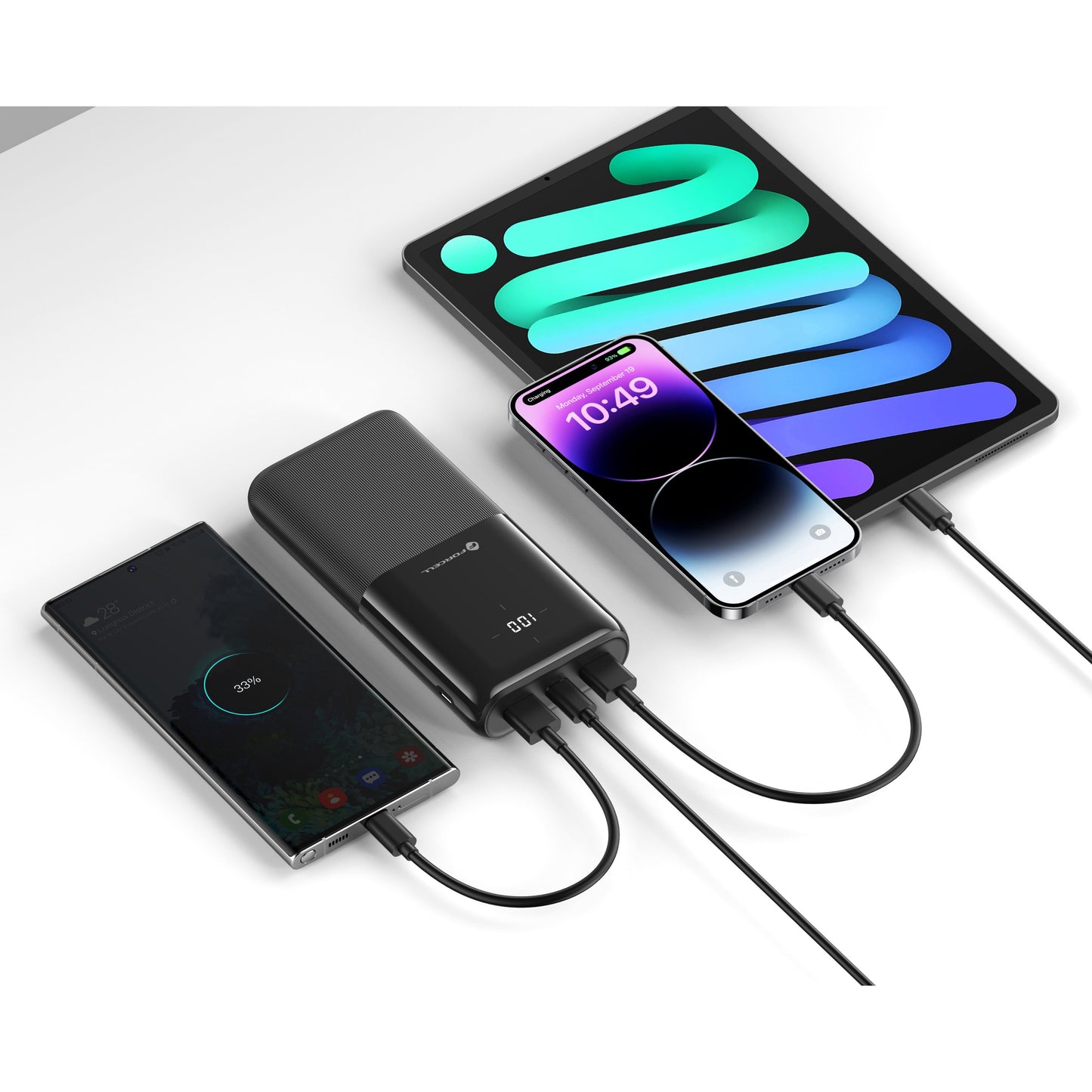 Lumio - Ultra Krachtige Powerbank met 20.000 mAh