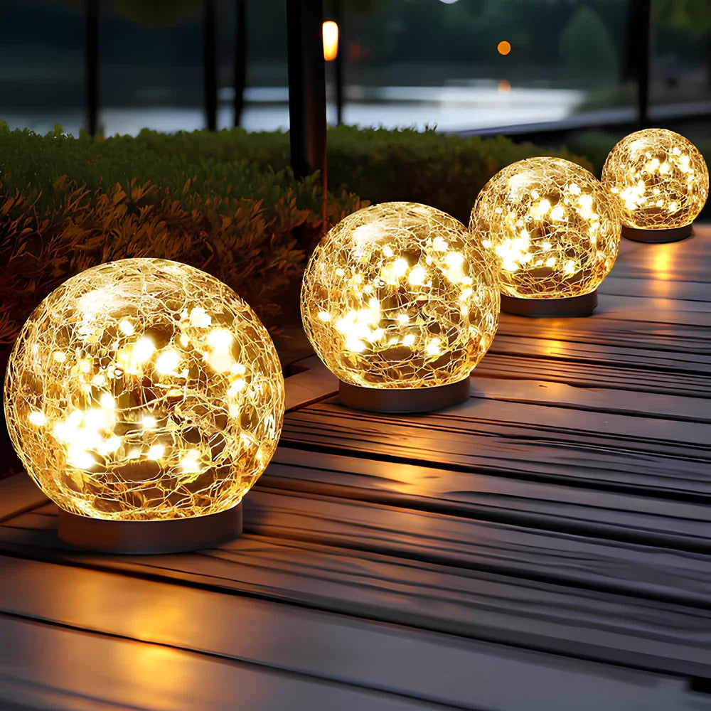 Zonne-energie Tuinlamp met Elegante Charm