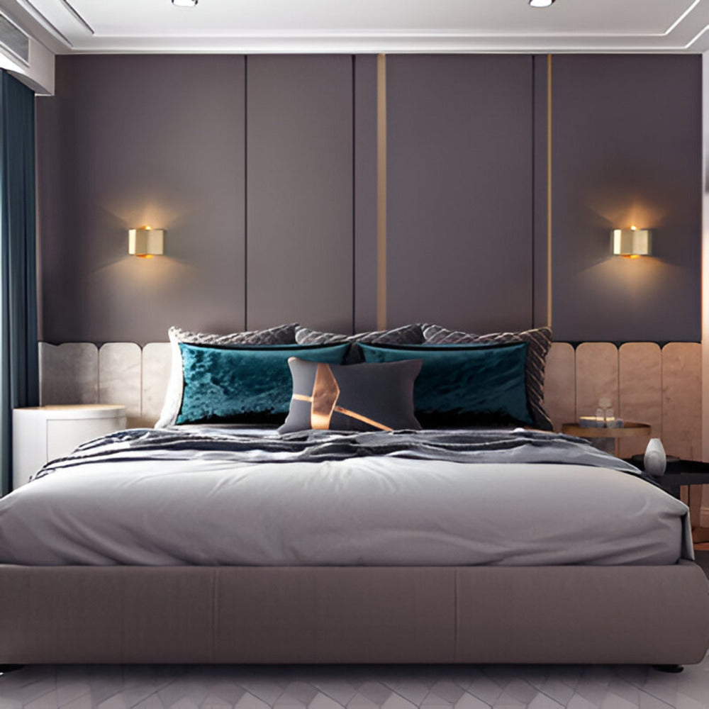 Gouden Wandlamp met Modern Scandinavisch Design