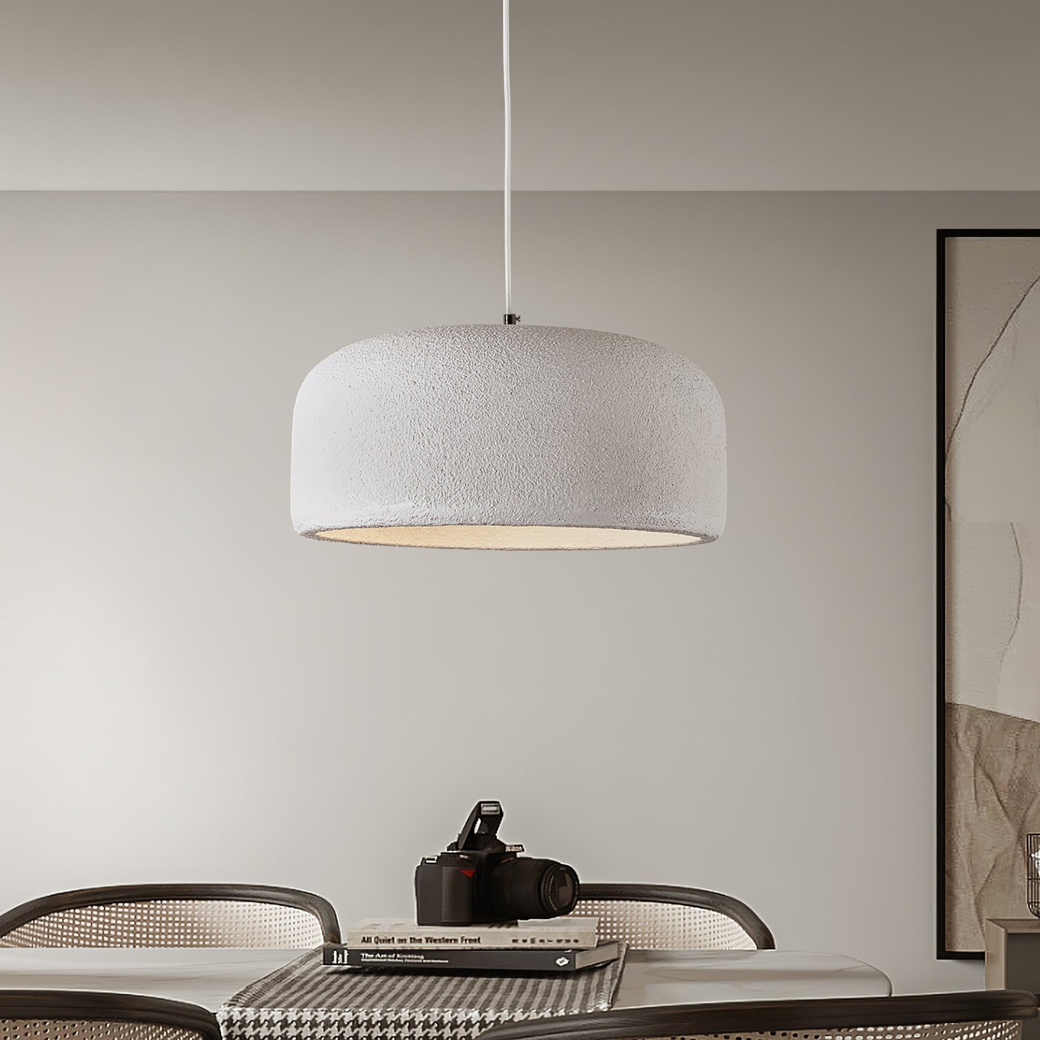 Organische Design Hanglamp van Resin – Moderne Natuurlijke Sfeerverlichting