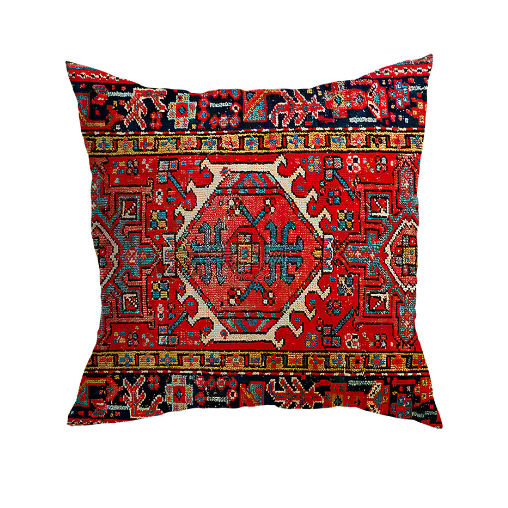Housse de coussin 45x45 cm – Motif peluche unique pour intérieur élégant