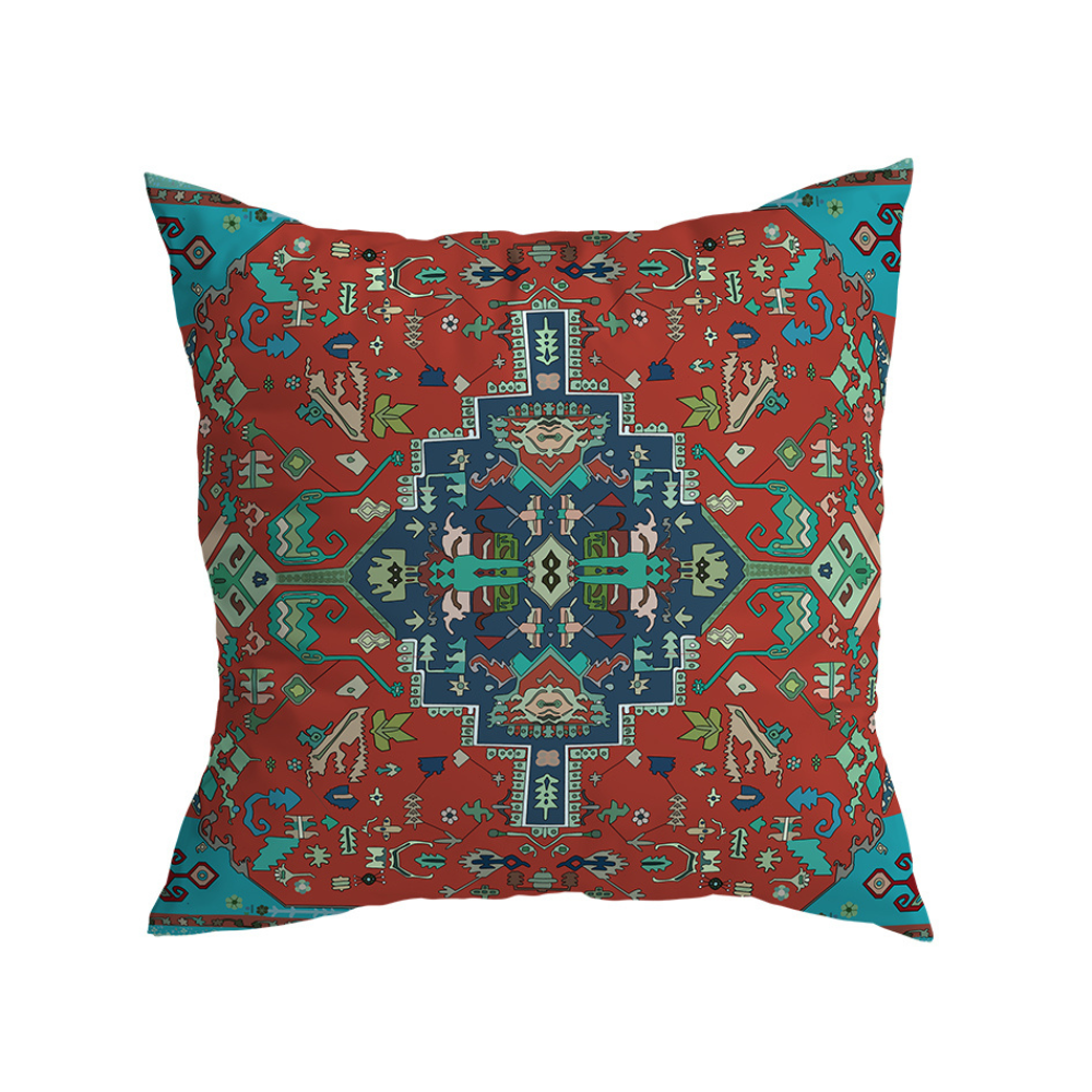 Housse de coussin 45x45 cm – Motif peluche unique pour intérieur élégant