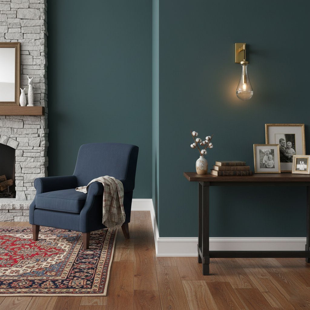 Moderne Glazen Druppel Wandlamp in Messing – Luxe Sfeerverlichting voor Interieur