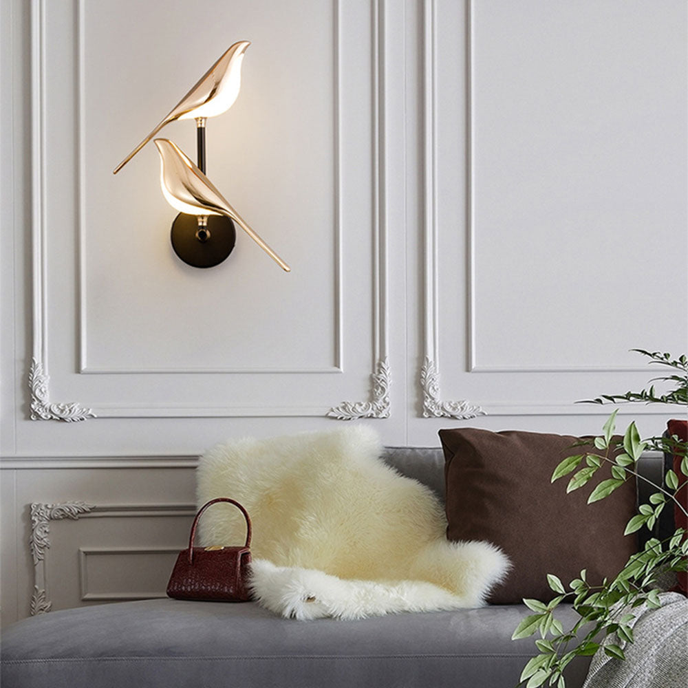 Modern LED Bird Wall Lamp – Stylish Nature-Inspired Lighting