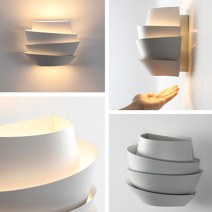 Namiya - Japandi Wandlamp met Modern Asymmetrisch Design met Warm Licht