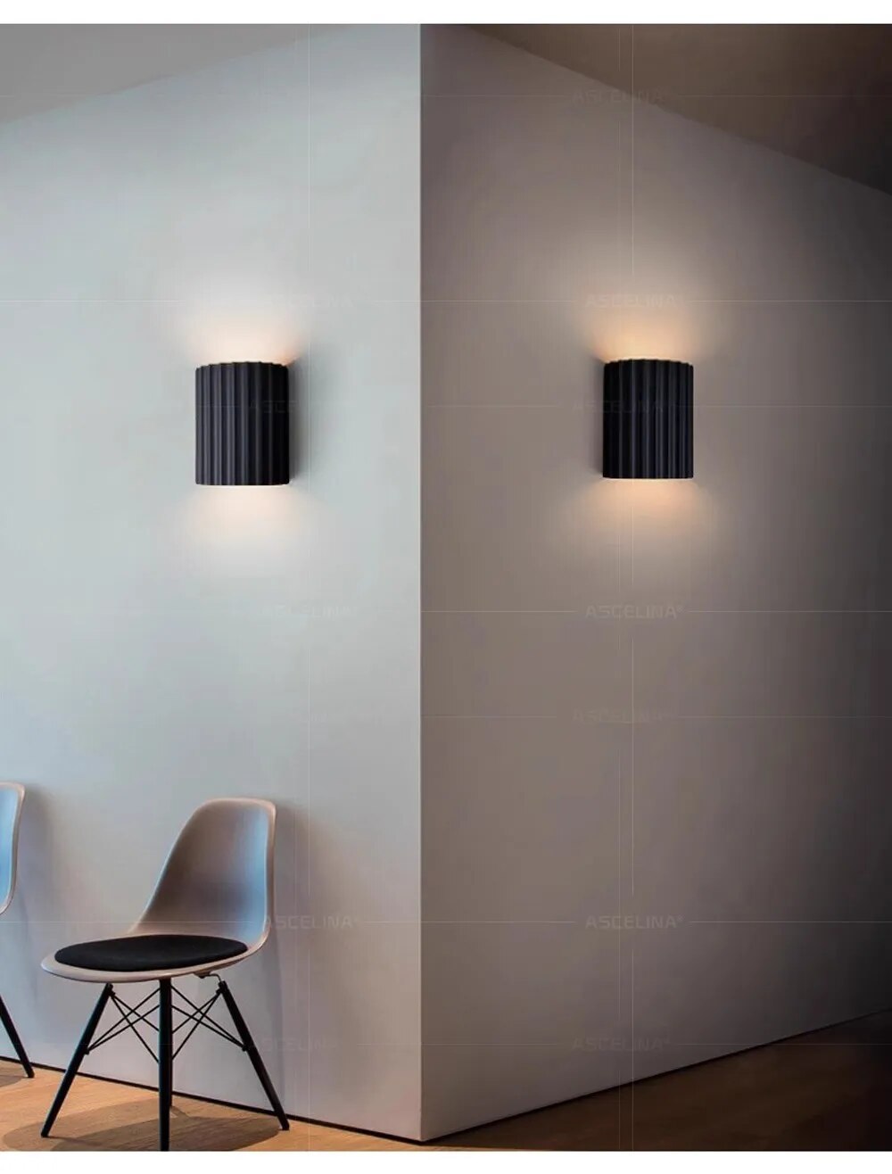 Japandi wandlamp van Hars met LED-technologie