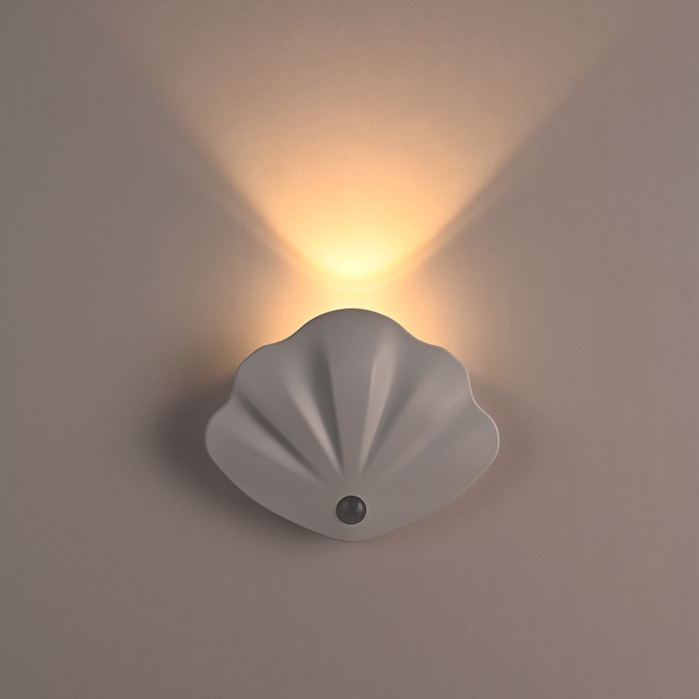 Shell Motion Sensor Lamp – USB Rechargeable Motion Sensor Lamp