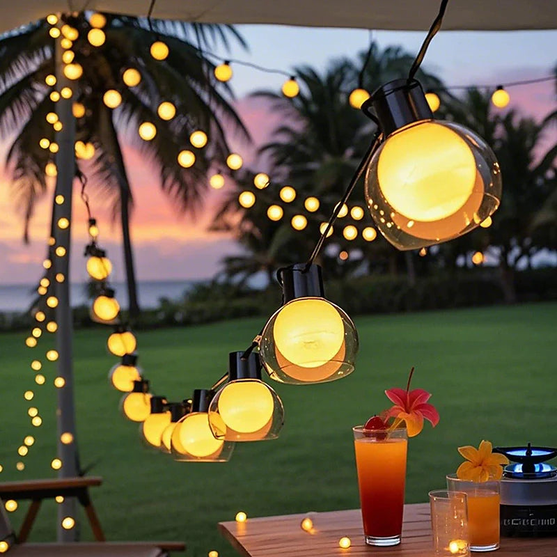 Hawai Solar String – Warme LED Sfeerverlichting met Afstandsbediening