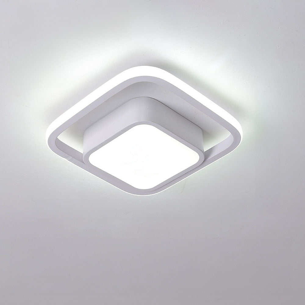 LED Plafondlamp met Dubbele Ring – Modern & Minimalistisch