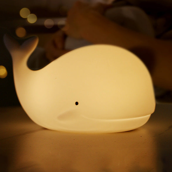 Waley – Walvis Nachtlamp Kind LED Slaaplamp Babykamer