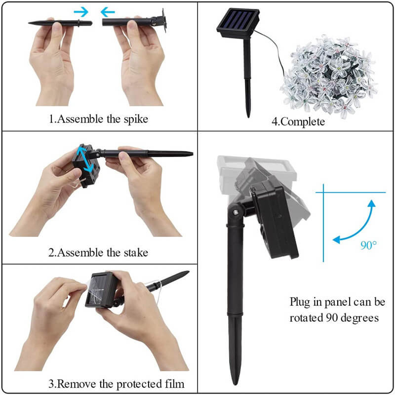 Stijlvolle Marokkaanse LED String Light – 20/30/50 Lampjes voor Binnen & Buiten