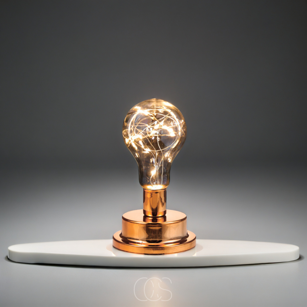 Tafellamp met Elegant Gloeilamp Design