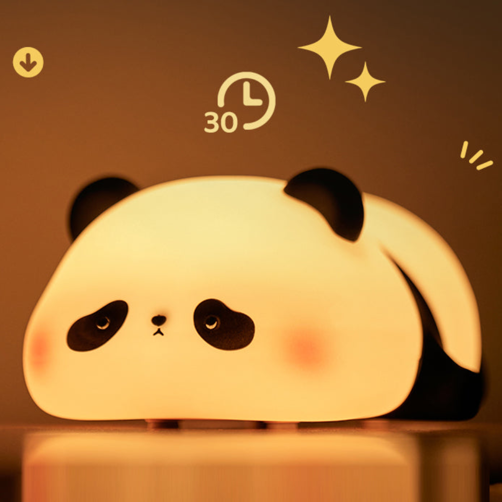 Lumio – Schattige Panda LED Nachtlamp voor Kinderen en Gezellig Interieur