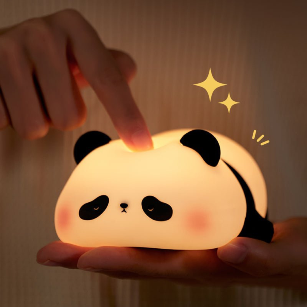 Lumio – Schattige Panda LED Nachtlamp voor Kinderen en Gezellig Interieur