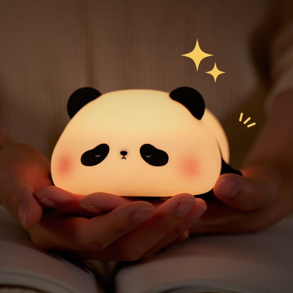 Lumio – Schattige Panda LED Nachtlamp voor Kinderen en Gezellig Interieur