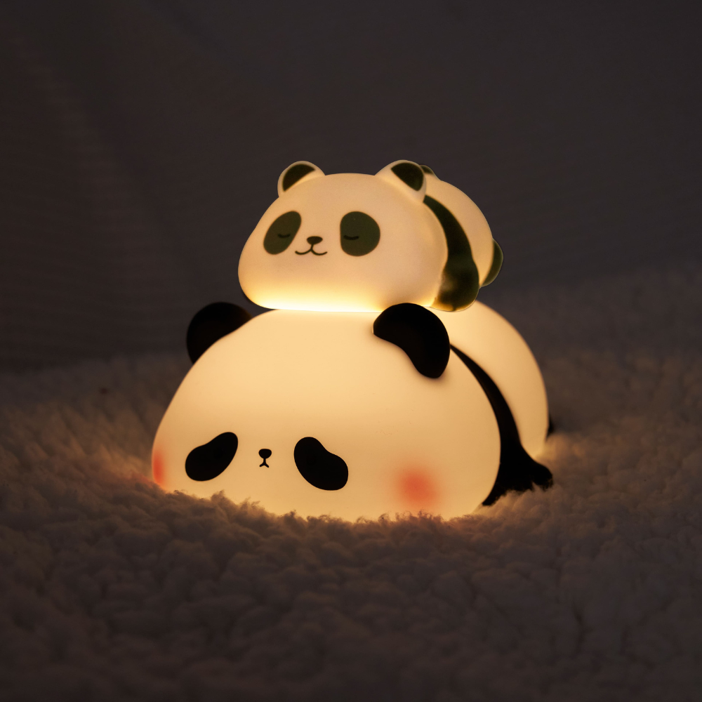 Lumio – Schattige Panda LED Nachtlamp voor Kinderen en Gezellig Interieur